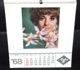 Agfa Vintage Calendar Arabic Incomplete Printed in Germany 1968