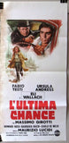 L'ULTIMA CHANCE (F. TESTI) Italian Film Locandina Poster 70s
