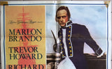 Mutiny on the Bounty {MARLON BRANDO} Original Lebanese Movie Poster 80s