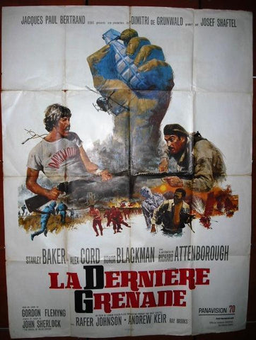 La Derniere Grenade French Movie Poster 1970