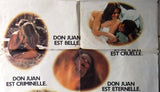 DON JUAN {Brigitte Bardot} 24"x33" French Movie Original Poster 70s