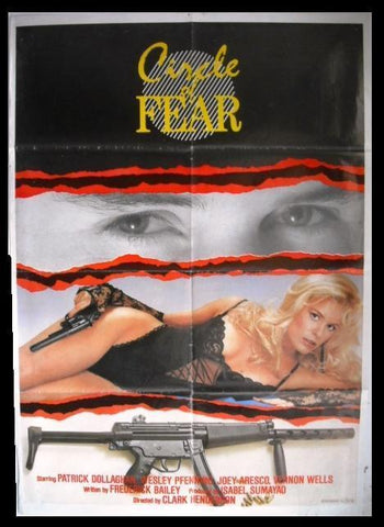 Circle of Fear (Patrick Dollaghan) Original Lebanese Movie Poster 80s