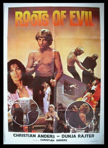 Roots of Evil - (Christian Anders) Lebanese Movie Poster 70s