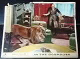 Set of 4 In the Doghouse (Leslie Phillips) Original Italian Film Lobby Cards 60s