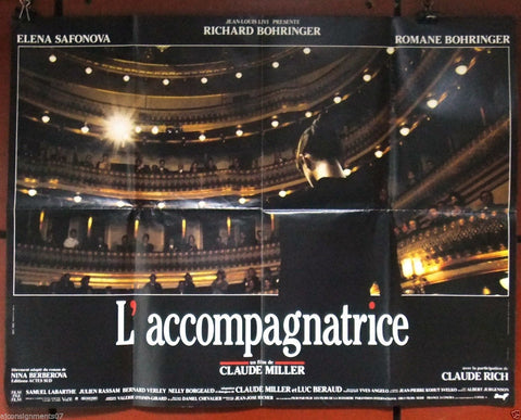 'l'accompagnatrice (Romane Bohringer) 33x22" French Original Movie Poster 90s