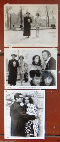 {Set of 3} The PRIEST's WIFE (Sophia LOREN Photos 8x10" Org Movie B&W Photos 70s