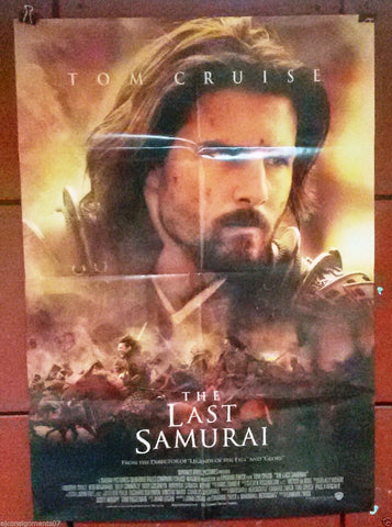 The Last Samurai (Tom Cruise) SS Folded 40x27" Original Movie Poster 2000s