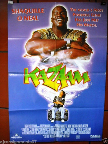 kazaam {Shaquille O'Neal} Lebanese Original Movie Poster 90s