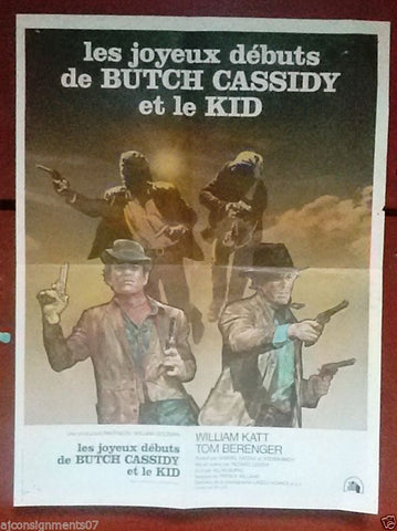 BUTCH CASSIDY & LE KID {Richard Lester} 40 x 50 cm French Movie Poster 70s