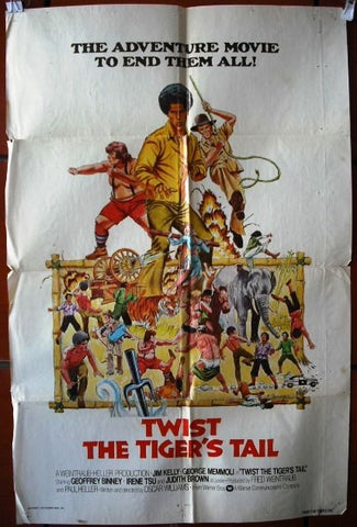 Twist the Tiger's Tail Hot Potato Movie Poster 70s