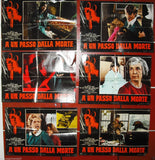 {Set of 8} A un passo dalla morte {PATTY DUKE} Italian Lobby Card 70s