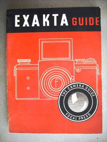Exakta Guide Focal Book W.D. Emanuel 15st Camera 1950