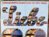 Liebe 80 (Cora von dem Bottlenberg) Original German Movie Poster 70s