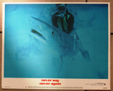 {Set of 7} NEVER SAY NEVER AGAIN ORIGINAL JAMES BOND ORG 11X14"  LOBBY CARD 80s