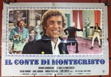 Set of 8 Count of Monte Cristo Richard C. Original Italian Movie Lobby Card 70s