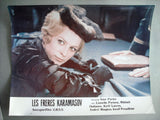 Les freres karamazov {Lionella Pyrieva} Set of 18 Russian Movie Lobby Card 60s