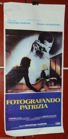 Fotografando Patrizia (Monica Guerritore) Original Italian Movie Poster 80s