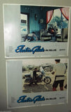 {Set of 8} ELECTRA GLIDE IN BLUE {ROBERT BLAKE} 11x14 Org. U.S Lobby Cards 70s