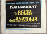 LA BELVA DELL'ANATOLIA KARAMURAT Italian Film Locandina Poster 70s