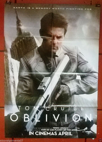 Oblivion {Tom Cruise} Original INT. 40"x27" Movie Poster 2013