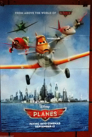 Planes Disney 40"X27" Original Folded Movie Poster 2013