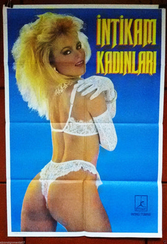 INTIKAM KADINLARI AdultTurkish Original Movie Poster 80s?