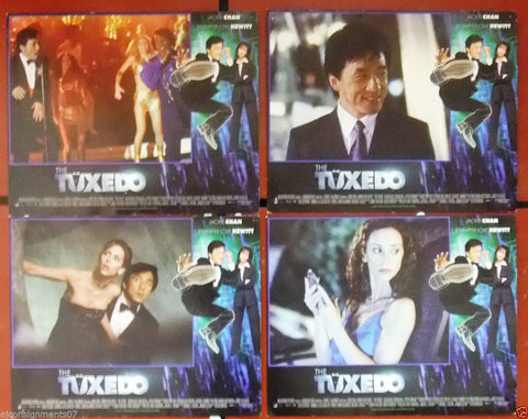 Tuxedo (Jackie Chan) 11 x 14" Original Set of 4 Film Lobby Card 2000s