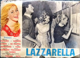 (Set of 4) LAZZARELLA Patricia Medina Fotobusta Italian Film Lobby Card 50s
