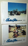 {Set of 8} ELECTRA GLIDE IN BLUE {ROBERT BLAKE} 11x14 Org. U.S Lobby Cards 70s