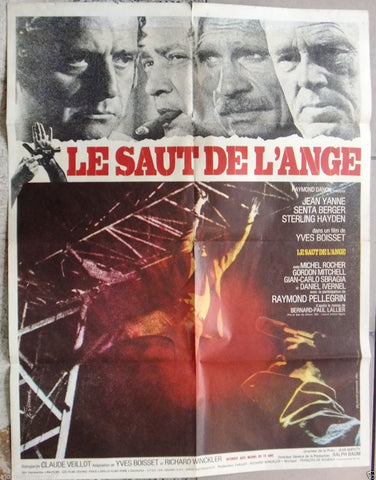 LE SAUT DE L'ANGE {Yves Boisset} 24"x33" French Movie Poster 70s