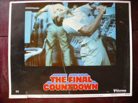 The Final Countdown (Kirk Douglas)  Movie Lobby Card 80s