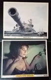 (Set of 8) Midas Run (Richard Crenn) 10x8" Original Film Lobby Cards 60s