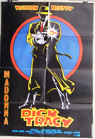 DICK TRACY Madonna Original Movie 39''x27" Lebanese Poster 90s
