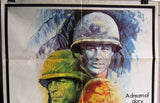 A RUMOR OF WAR (BRAD DAVIS) Original 39"x27" Lebanese Movie Poster 80s