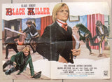 (Set of 4) Black Killer (Klaus Kinski) Italian Film Lobby Card 70s