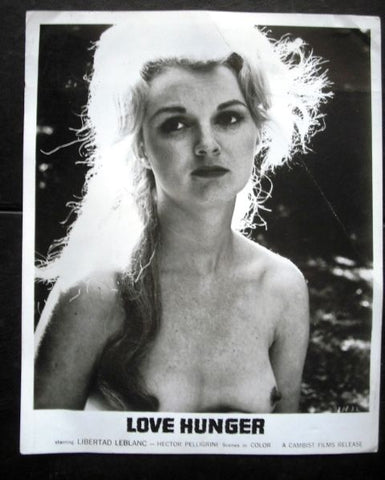 Love Hunger {Libertad Leblanc} Type A Original 10"x8" Movie Photo 1962
