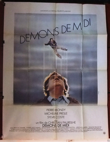 Démons de Midi {PIERRE MONDY} 47"x63" French Movie Poster 70s