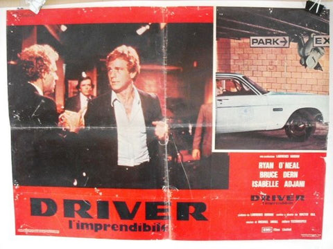 Driver - Ryan O'Neal Movie British/US Style C Lobby Card 70s