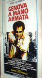 GENOVA A MANO ARMATA (TONY LO BIANCO) ORG Italian Film Locandina Poster 70s