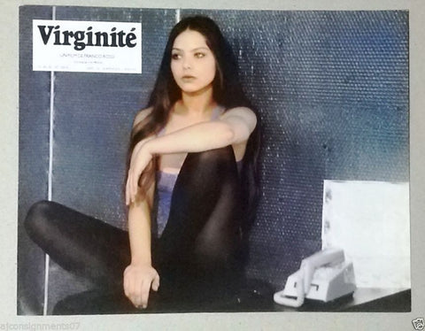 {Set of 9} Virginite (VITTORIO GASSMAN) 11X10" Org. French LOBBY CARD 70s