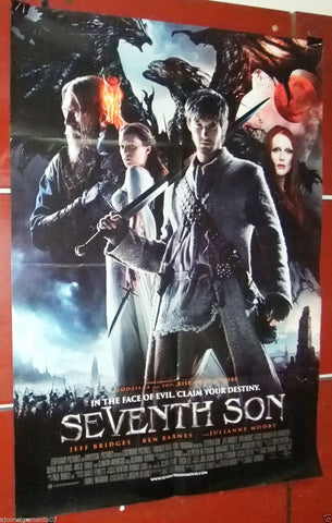 Seventh Son {Jennifer Lopez} 40x27" Original Int. Movie Poster 2000s