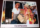 (SET OF 6) Club Paradise {Robin Williams} 11X14" USA Original LOBBY CARD 80s