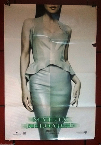 Matrix Revolution, Dress Lady DS Folded 40x27" Original Movie Poster 2000s