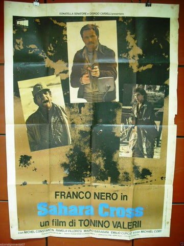 Sahara Cross (Franco Nero) Italian 2F Movie Poster 60s