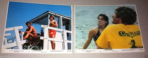 {Set of 6} Lifeguard (Parker Stevenson) 10X8 Movie Lobby Cards 70s