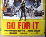 Go For It {BUD SPENCER & TERENCE HILL} 39x27" Original Lebanese Movie Poster 80s