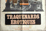 TRAQUENARDS EROTIQUES,  Roland Lesaffre 27"x19" French Movie Poster 60s