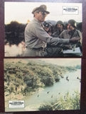 Set of 6 MacArthur the Rebel General (GREGORY PECK Original German Lobby Cards 70s