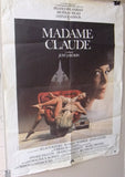 MADAME CLAUDE {KLAUS KINSKI} 24"x33" French Movie Original Poster 70s