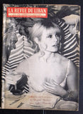 La Revue Du Liban #366 Brigitte Bardot Lebanon Lebanese Over-sized Magazine 1966